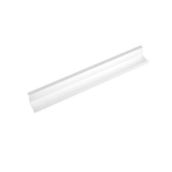 Single desk cable tray for Adapt and Fuze desks 1200mm - white - ED12SCT-WH