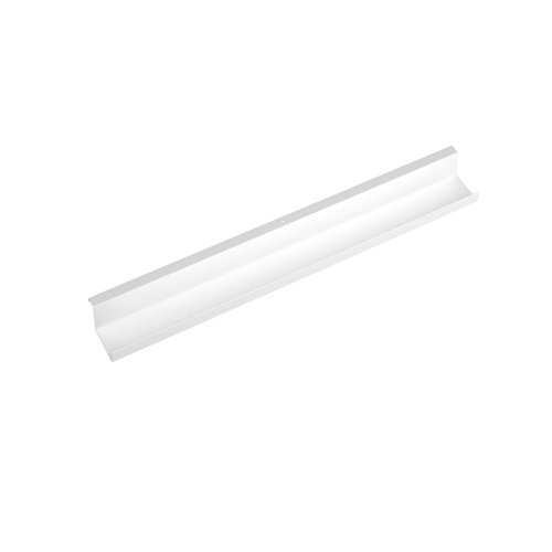 Single desk cable tray for Adapt and Fuze desks 1200mm - white - ED12SCT-WH