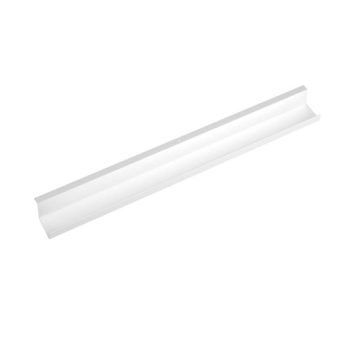 Single desk cable tray for Adapt and Fuze desks 1400mm - white - ED14SCT-WH