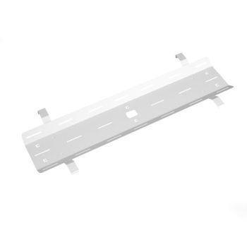 Double drop down cable tray & bracket for Adapt and Fuze desks 1600mm - white - ED16DCT-WH