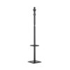Epsilon coat stand with 4 coat hooks and 4 umbrella hooks - Black - EPCS