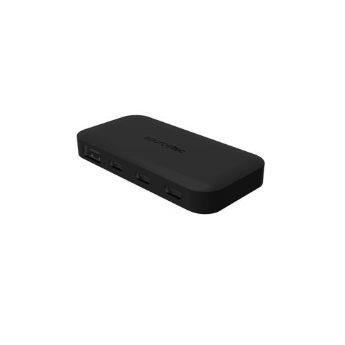Gamma on desk power USB power 1 x USB A and 3 x USB C - black - GAM-1-K