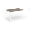 Connex Plus O Frame 1200 x 800 x 725mm Single Add On Bay - White Frame / Nebraska Oak Top - HCO128-AB-WH-NO