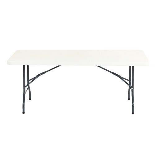 Hoya Folding Underframe Table 1830mm Wide - Curved Leg - HFL1830-G-WH