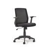 Nina mesh task chair in black - NIN300T1-K