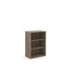 Universal bookcase 1090mm high with 2 shelves - Nebraska Oak - R1090NO