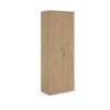Universal double door cupboard 2140mm high with 5 shelves - Kendal Oak - R2140DKO
