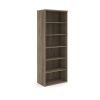 Universal bookcase 2140mm high with 5 shelves - Nebraska Oak - R2140NO