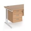 Maestro 25 3 drawer fixed pedestal - Beech - R3FB