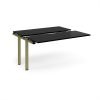 Adapt sliding top add on unit single 1400mm x 1200mm - green frame black top - STE1412-AB-GN-BK