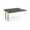 Adapt sliding top add on unit single 1400mm x 1200mm - green frame storm grey top - STE1412-AB-GN-OG