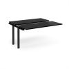 Adapt sliding top add on unit single 1400mm x 1200mm - black frame black top - STE1412-AB-K-BK