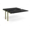 Adapt sliding top add on unit single 1400mm x 1600mm - green frame black top - STE1416-AB-GN-BK
