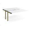 Adapt sliding top add on unit single 1400mm x 1600mm - green frame White Top - STE1416-AB-GN-WH