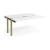 Adapt sliding top add on unit single 1600mm x 1200mm - green frame White Top - STE1612-AB-GN-WH