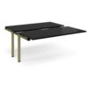 Adapt sliding top add on unit single 1600mm x 1600mm - green frame black top - STE1616-AB-GN-BK