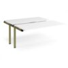 Adapt sliding top add on unit single 1600mm x 1600mm - green frame White Top - STE1616-AB-GN-WH