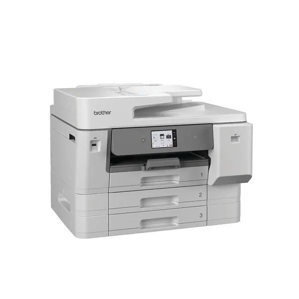 Brother MFC-J6977DW Professional A3 Inkjet Wireless Printer - MFCJ6977DWZU1 - Left Side - Fusion Office UK Brother MFC-J6977DW Professional A3 Inkjet Wireless Printer - MFCJ6977DWZU1 - Left Side - Fusion Office UK