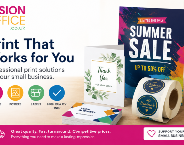 This guide walks UK small businesses through stress free printing for summer fairs and local events, covering file setup basics, business card options, poster and banner choices, and simple label solutions. Learn when to choose digital versus litho print, what typical UK costs look like, and how to plan your print timeline so everything arrives before event day.