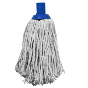 Mop Heads Twine Yarn Blue Socket - Pack 10