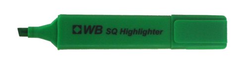 Highlighters Green Chisel Tip - Pack 10