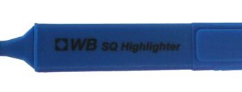 Highlighters Blue Chisel Tip - Pack 10