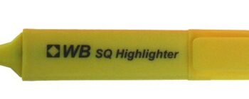 Highlighters Yellow Chisel Tip - Pack 10