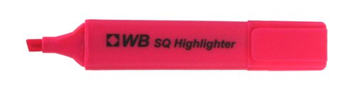 Highlighters Pink Chisel Tip - Pack 10