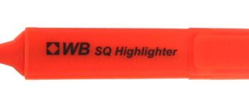 Highlighters Orange Chisel Tip - Pack 10