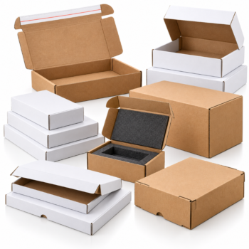 Cardboard Postal Boxes