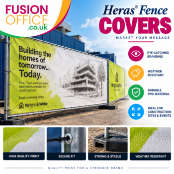 Heras® Fence Covers - Fusion Office Ltd Andover