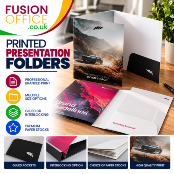 Printed Presentation Folders from Fusion Office Ltd