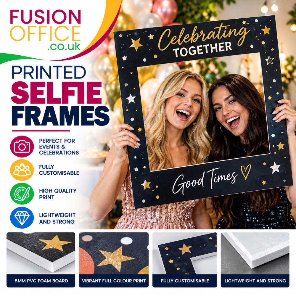 Printed Selfie Frames - Fusion Office Ltd Andover